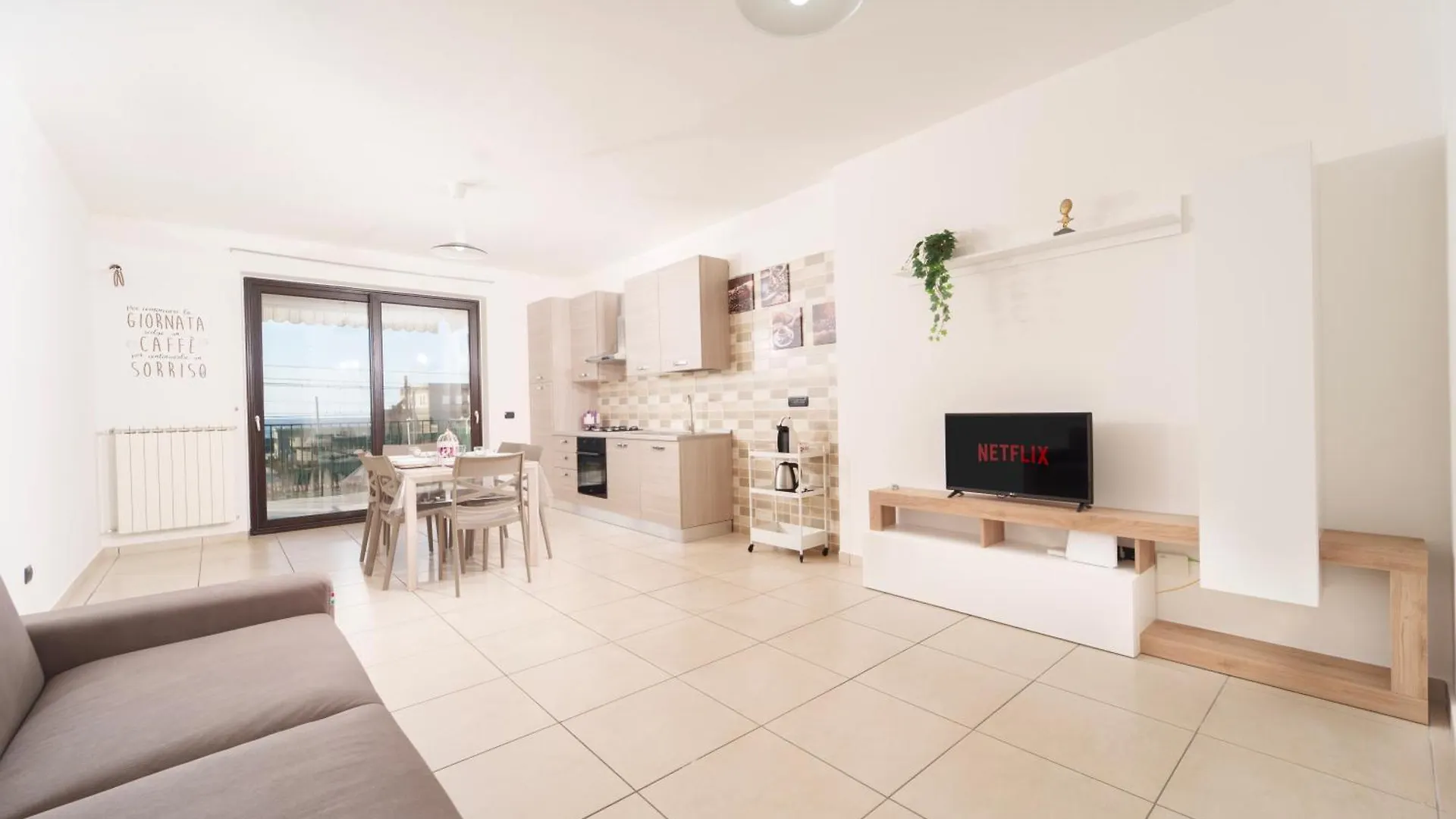 Oasi Con Vista Mare Con Parcheggio Gratuito Appartement Napels